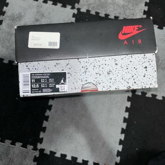 Jordan 4 fire red - Picture 6 of 6